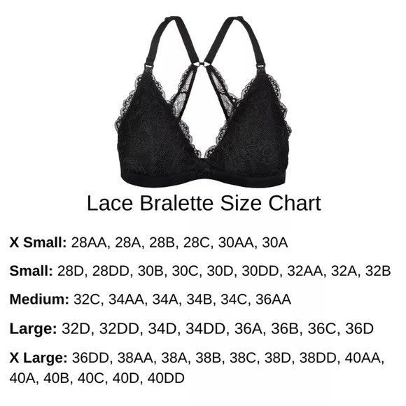 OH LA LARI Two Lace Nursing Bras Black/Nude Adjustable Racerback Padding XL NWT - Picture 7 of 7